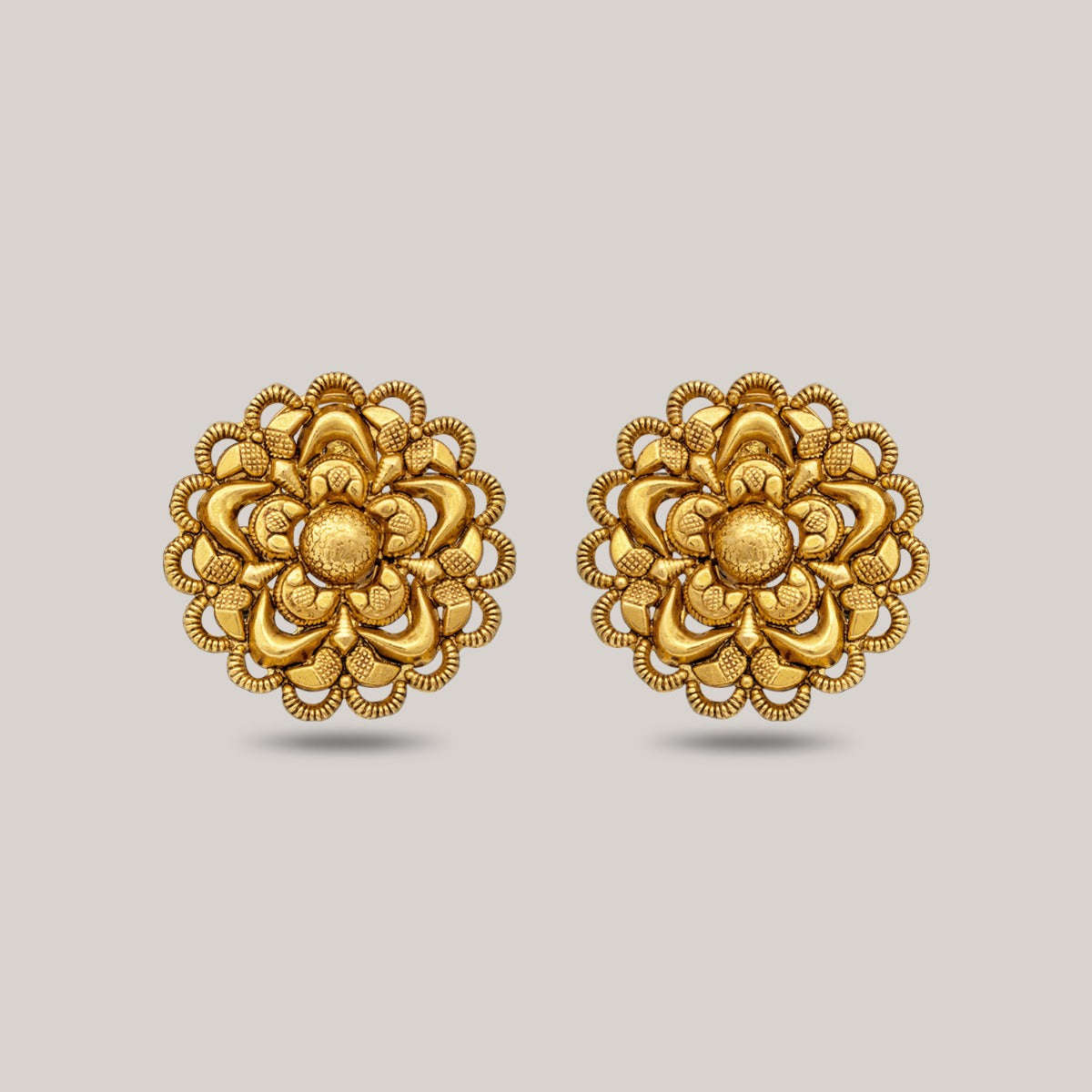 Periwinkle Gold Earrings