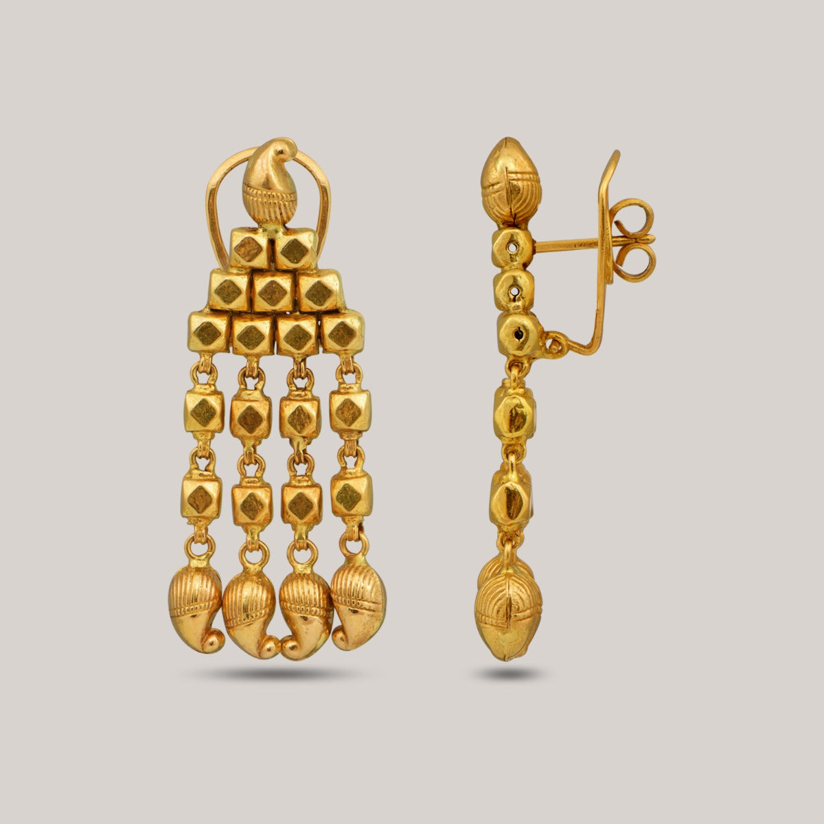 Elegant Minimalist Gold Earrings