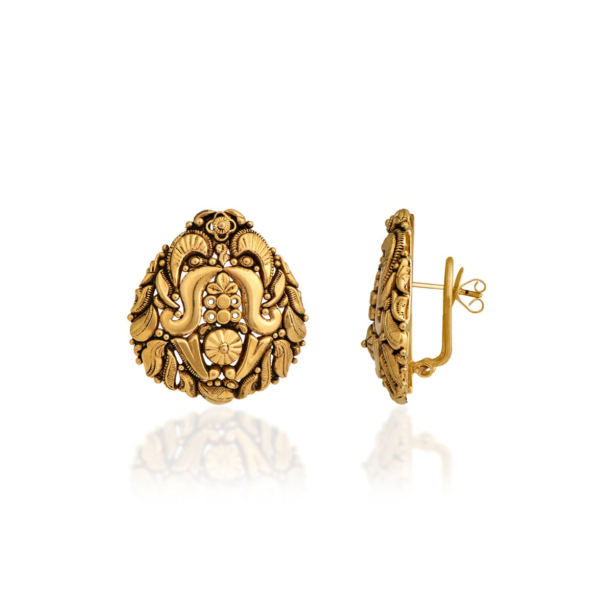 Lali Geometric Gold Earrings