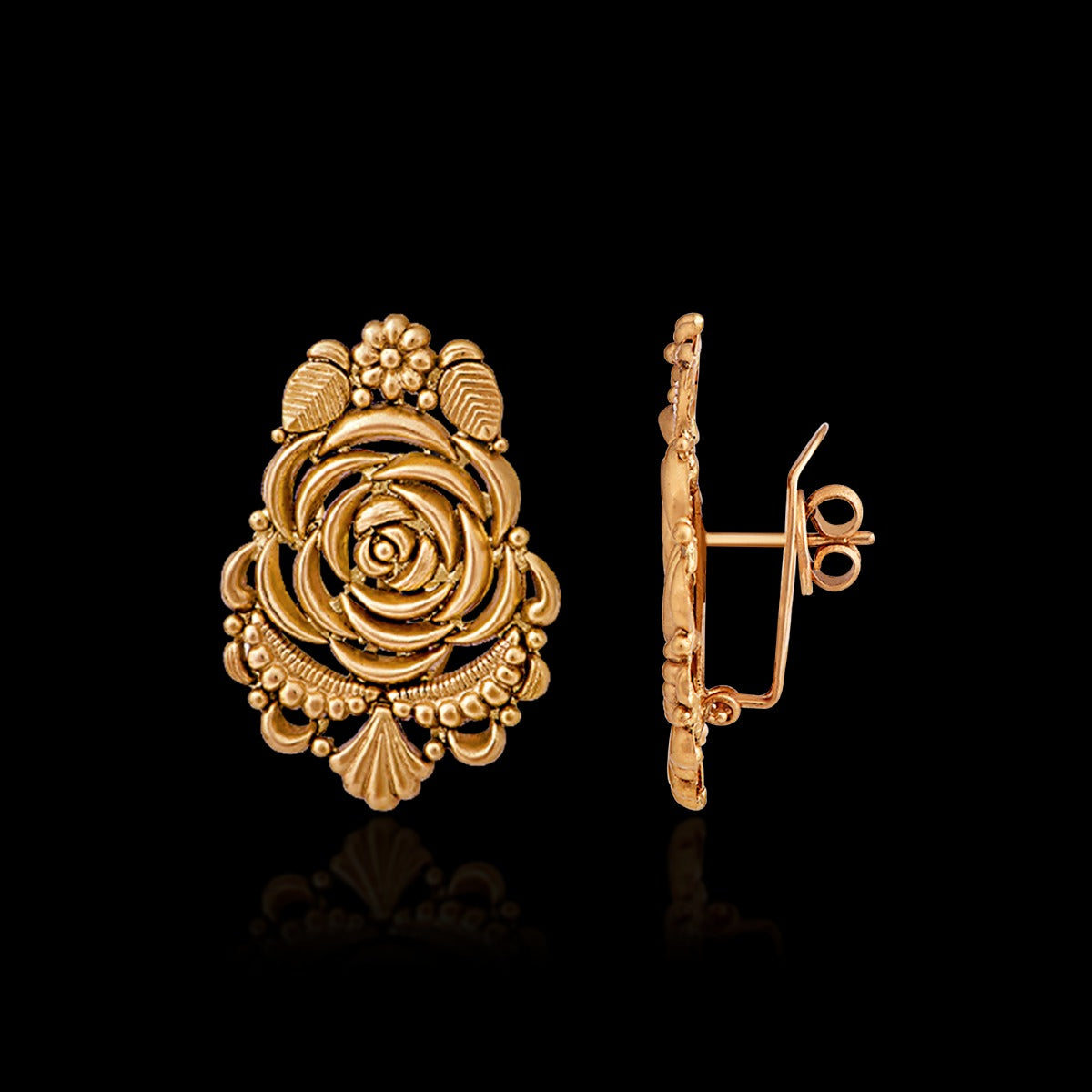 Blooming Brocade Gold Choker Set