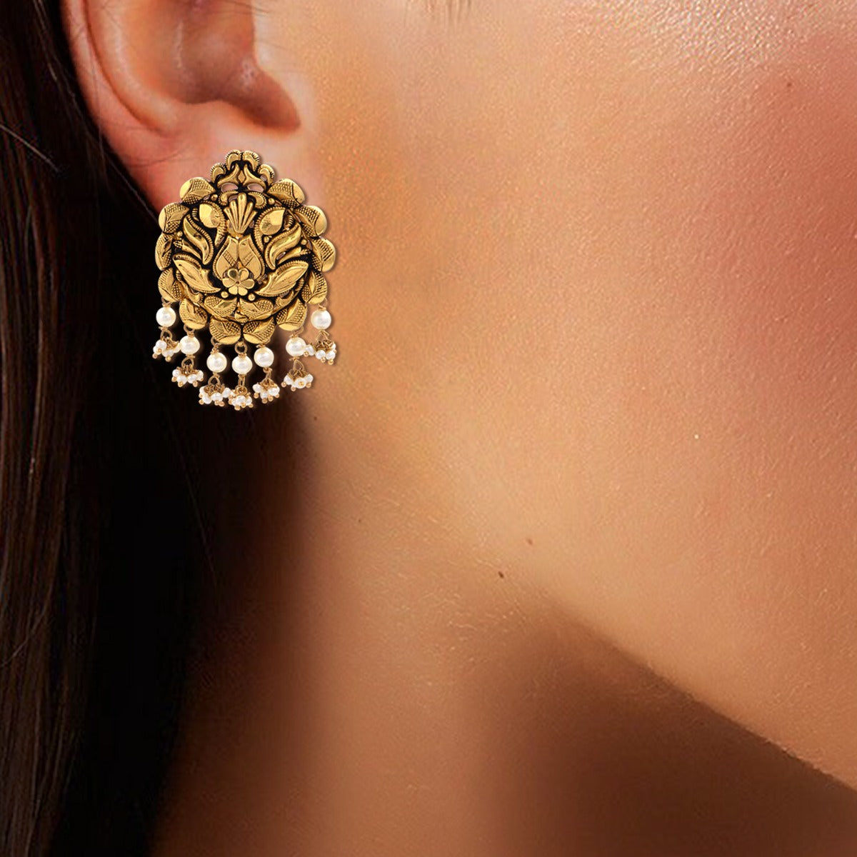 Marsh Bed Gold Choker Set
