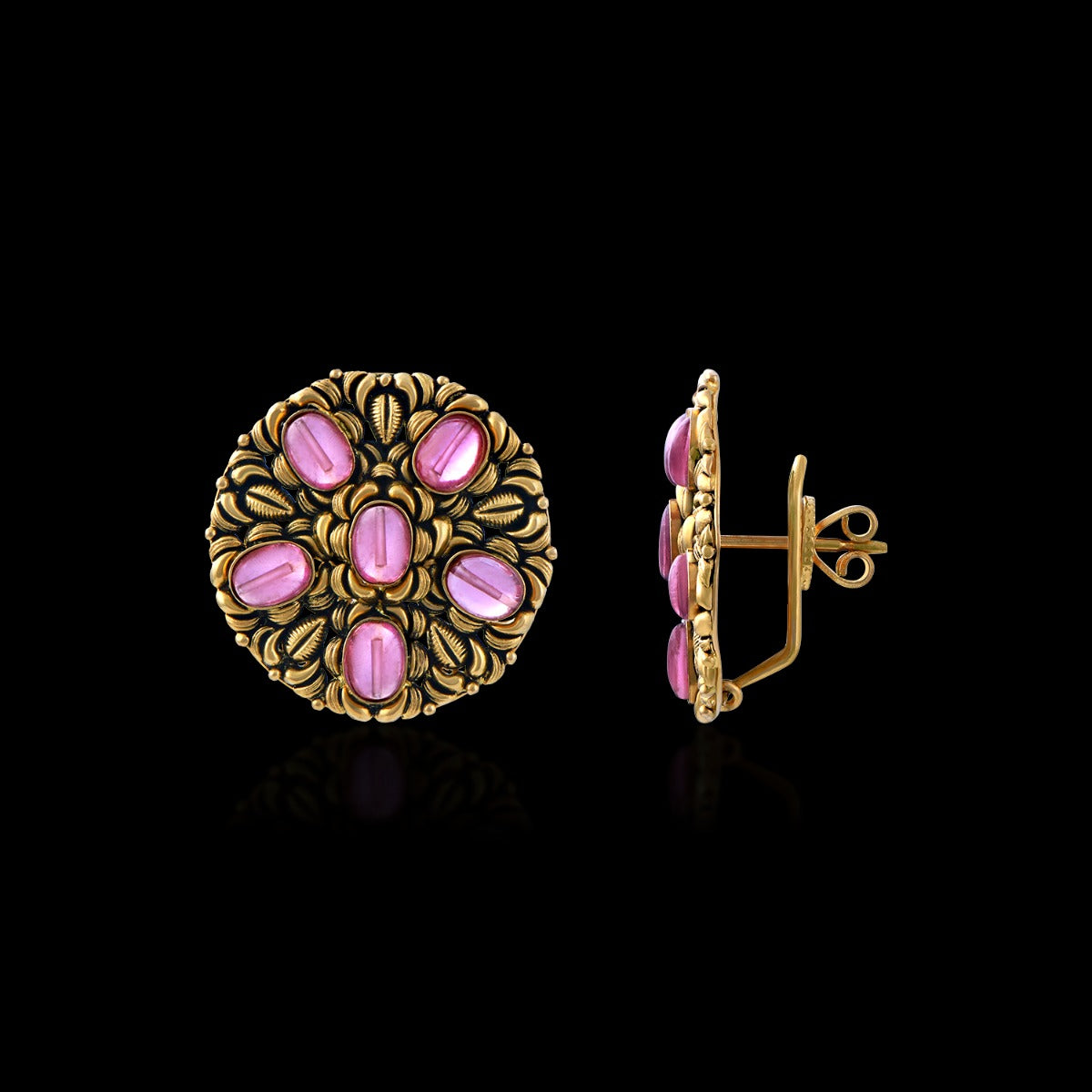 Cambre Tourmaline Gold Choker Set