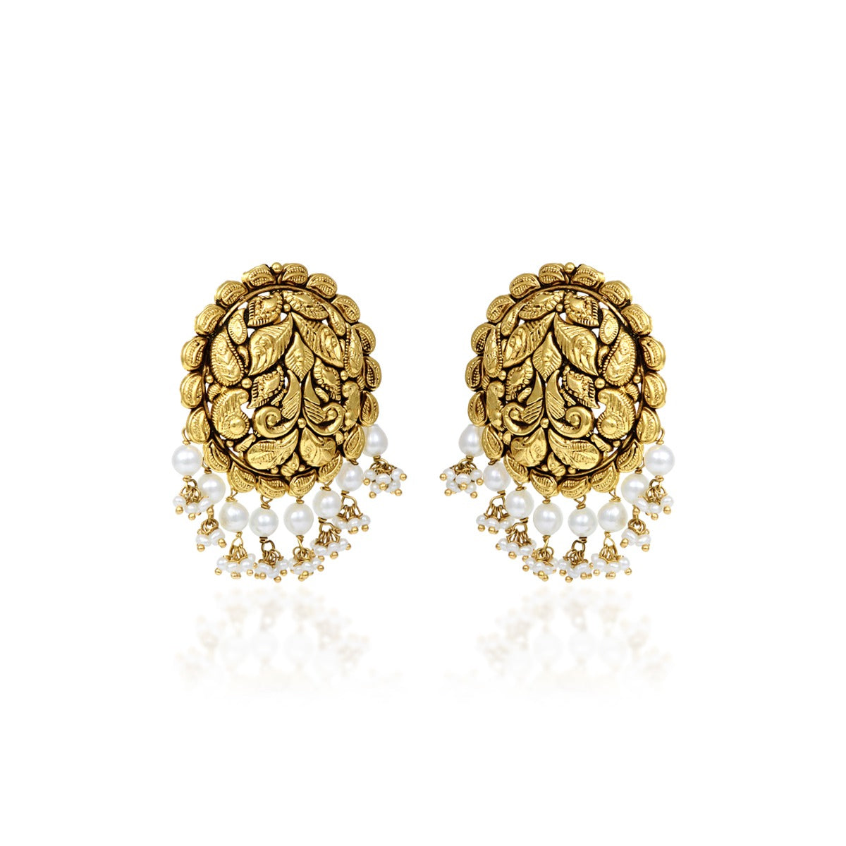 Sea Beings Gold Earrings