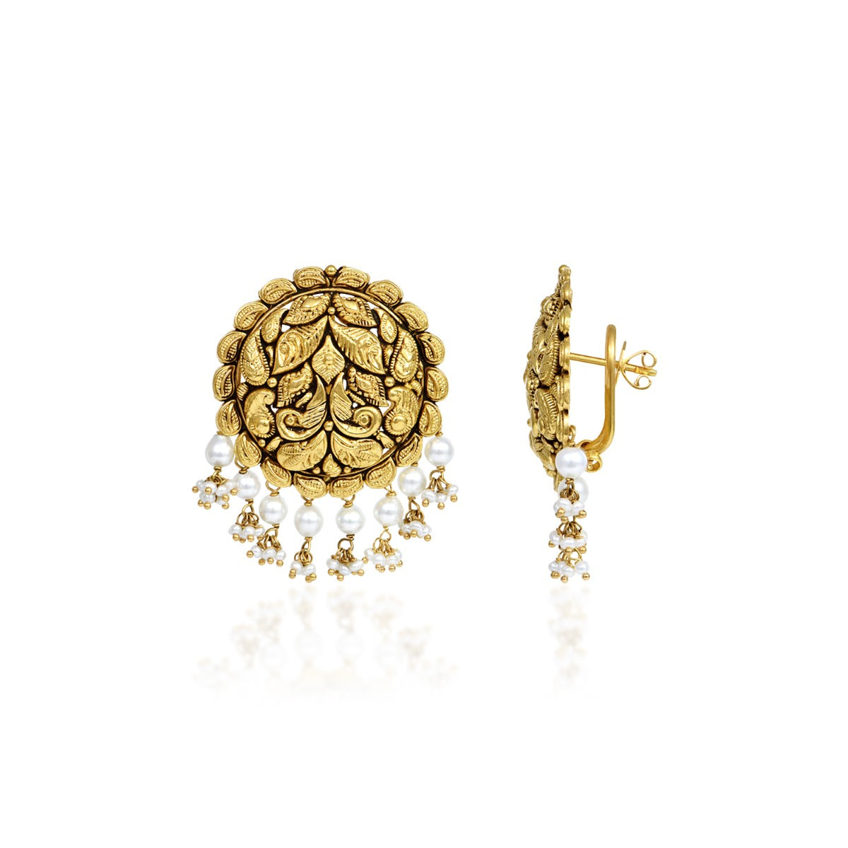 Sea Beings Gold Earrings