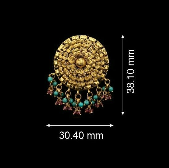 Grace Kelly Gold Earrings