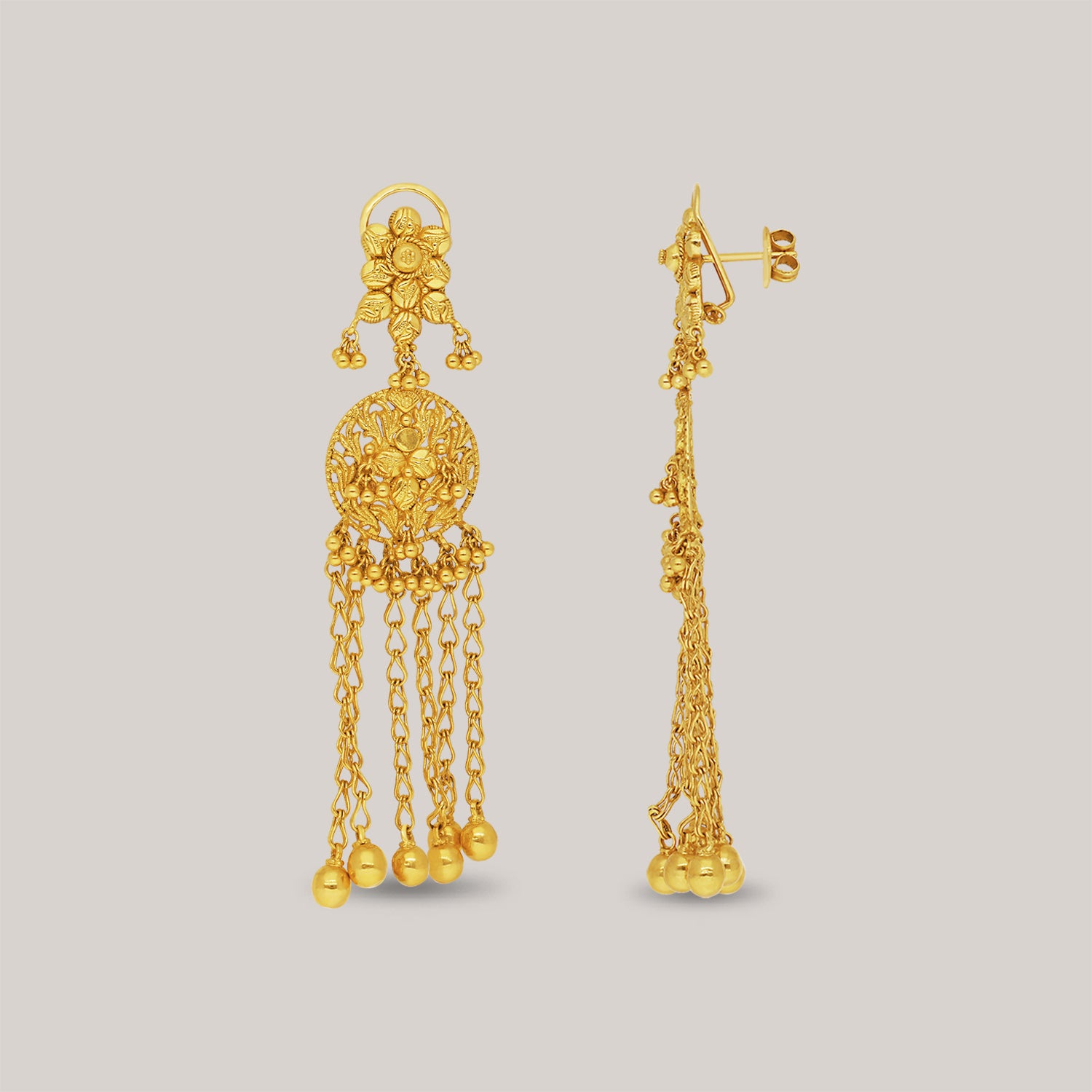 Colossal Gold Earrings