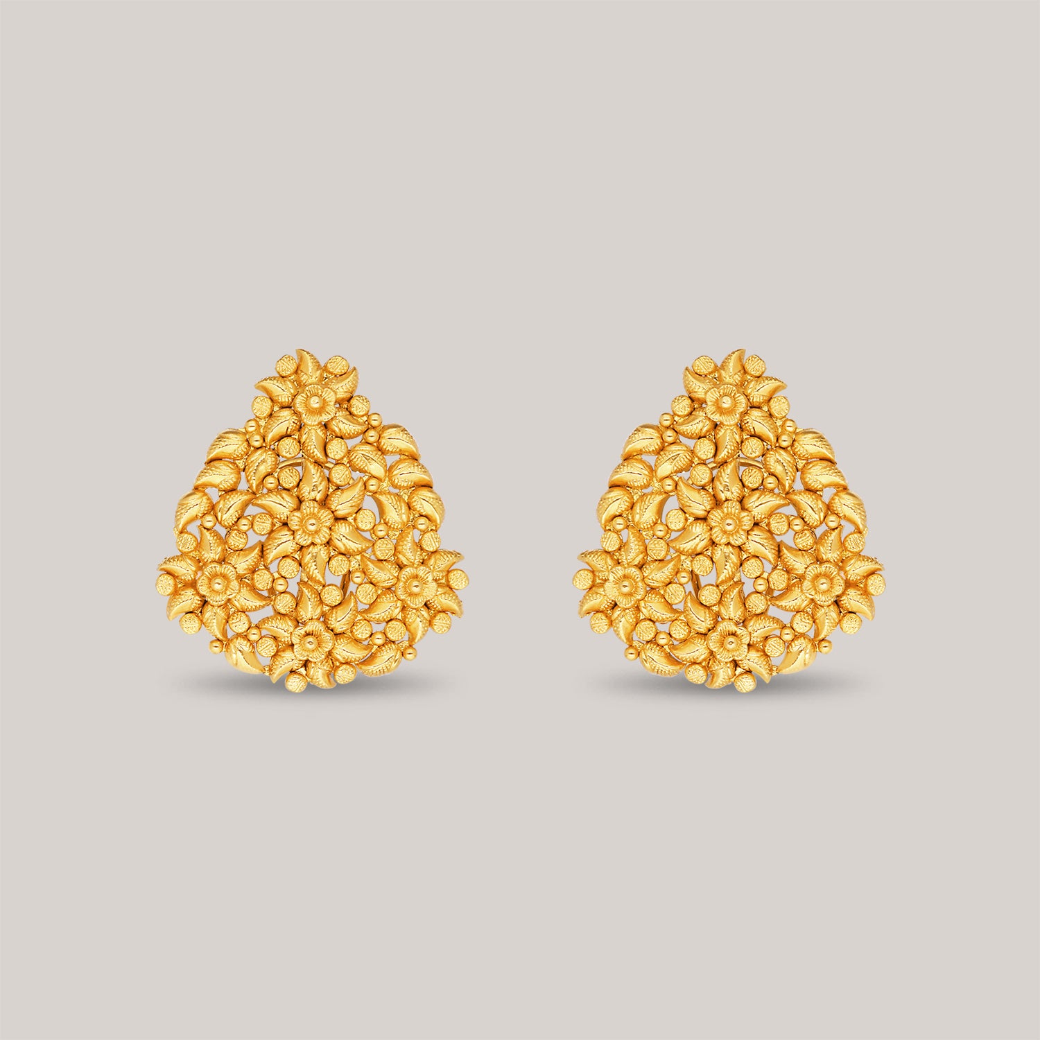 Fleur Gold Earrings