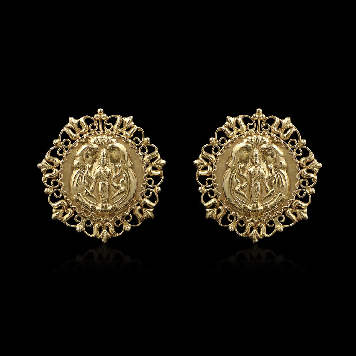 Queen of Arches Gold Earrings