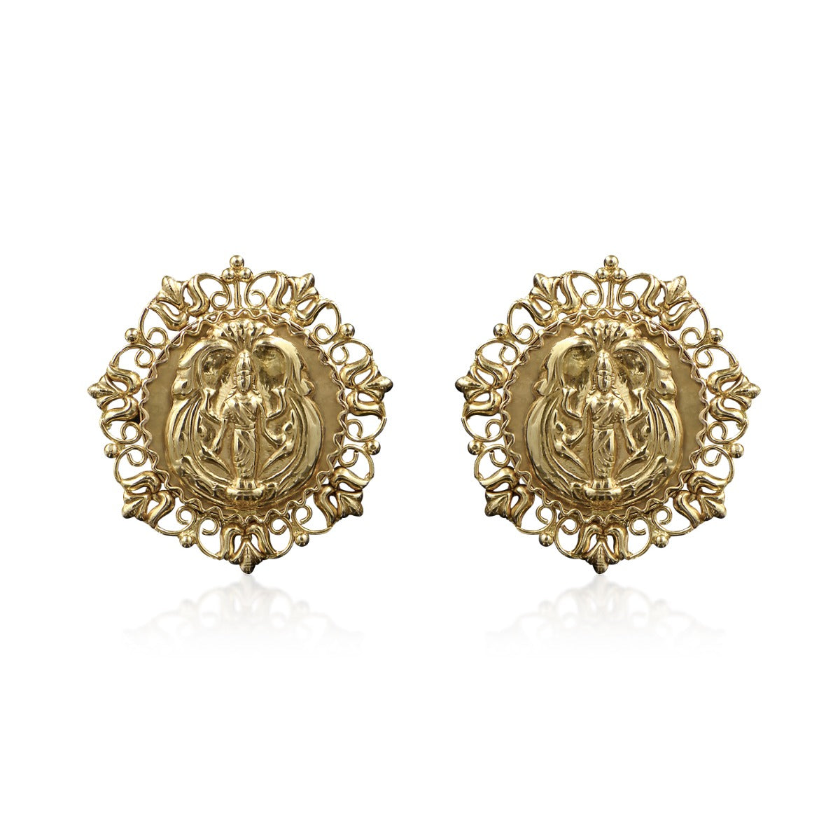 Queen of Arches Gold Earrings