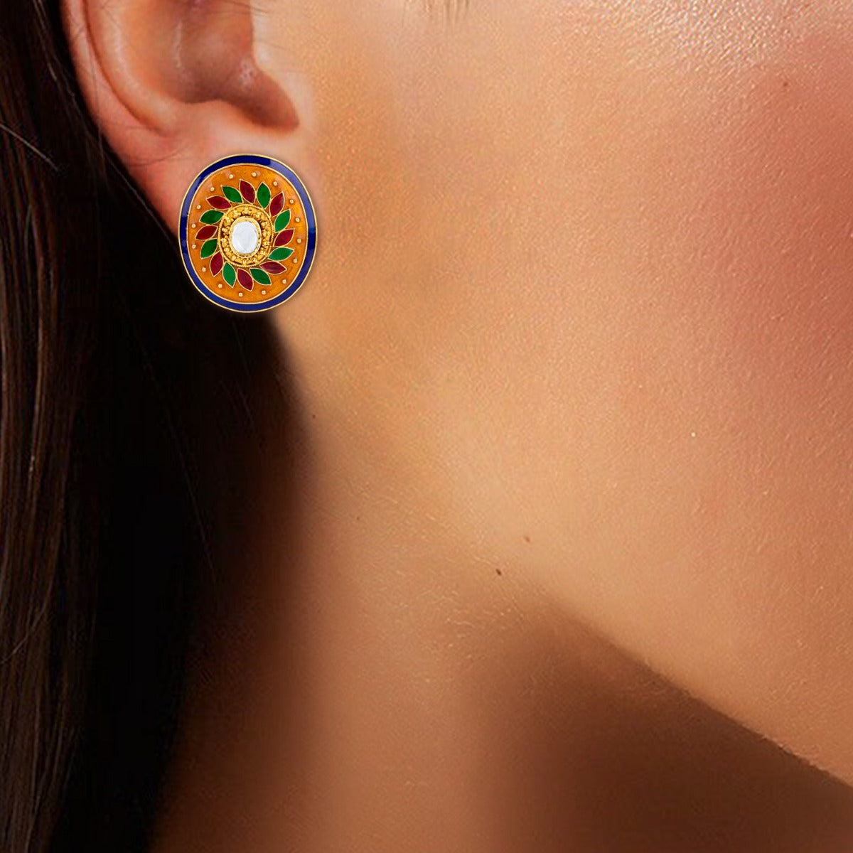 Penny Blossom Gold Earrings