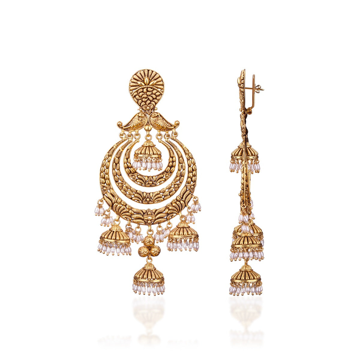 Temple Soul Sister Gold Earrings