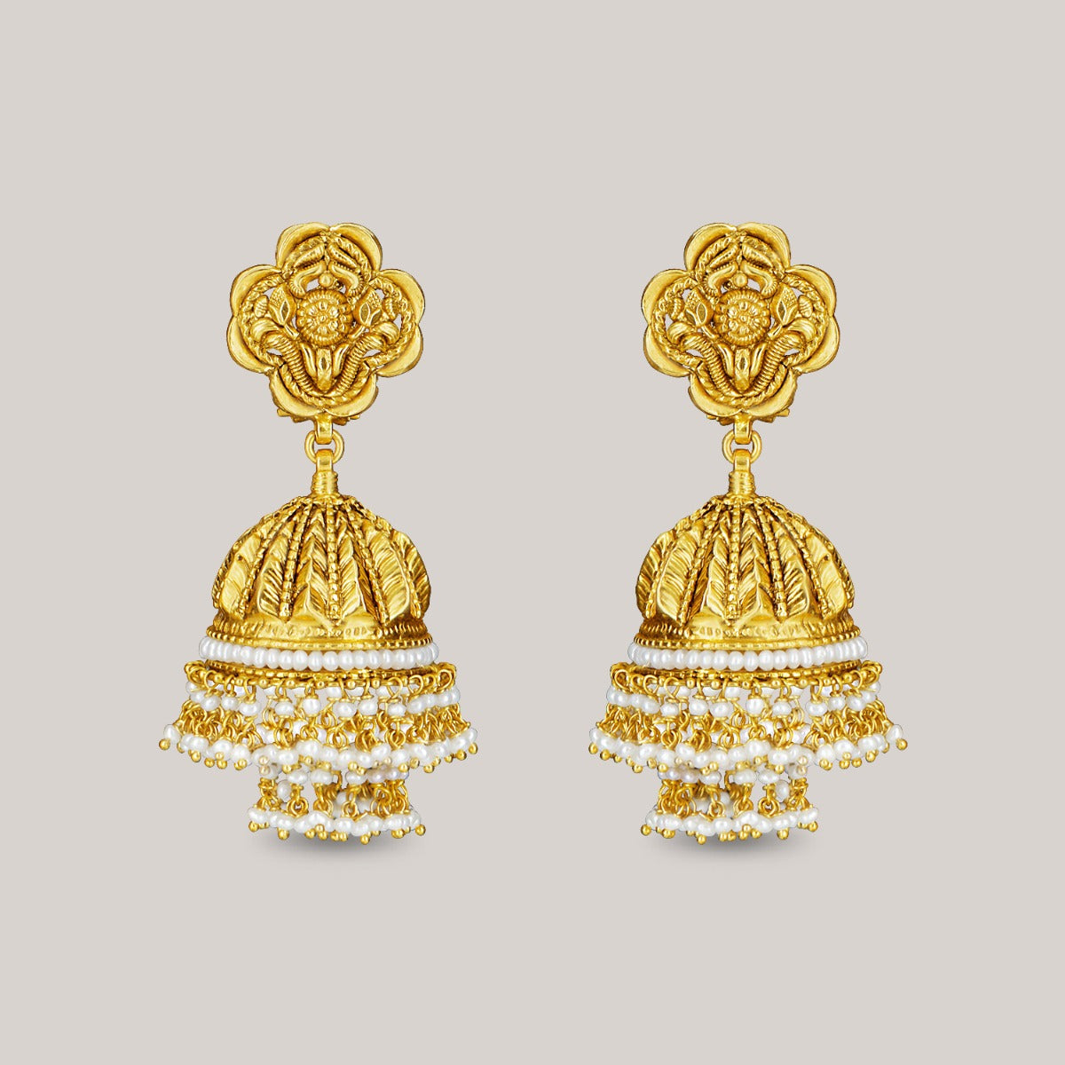 Chandelier Range Gold Jhumka