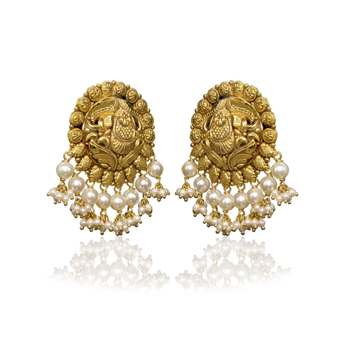Traditional Gold Earrings