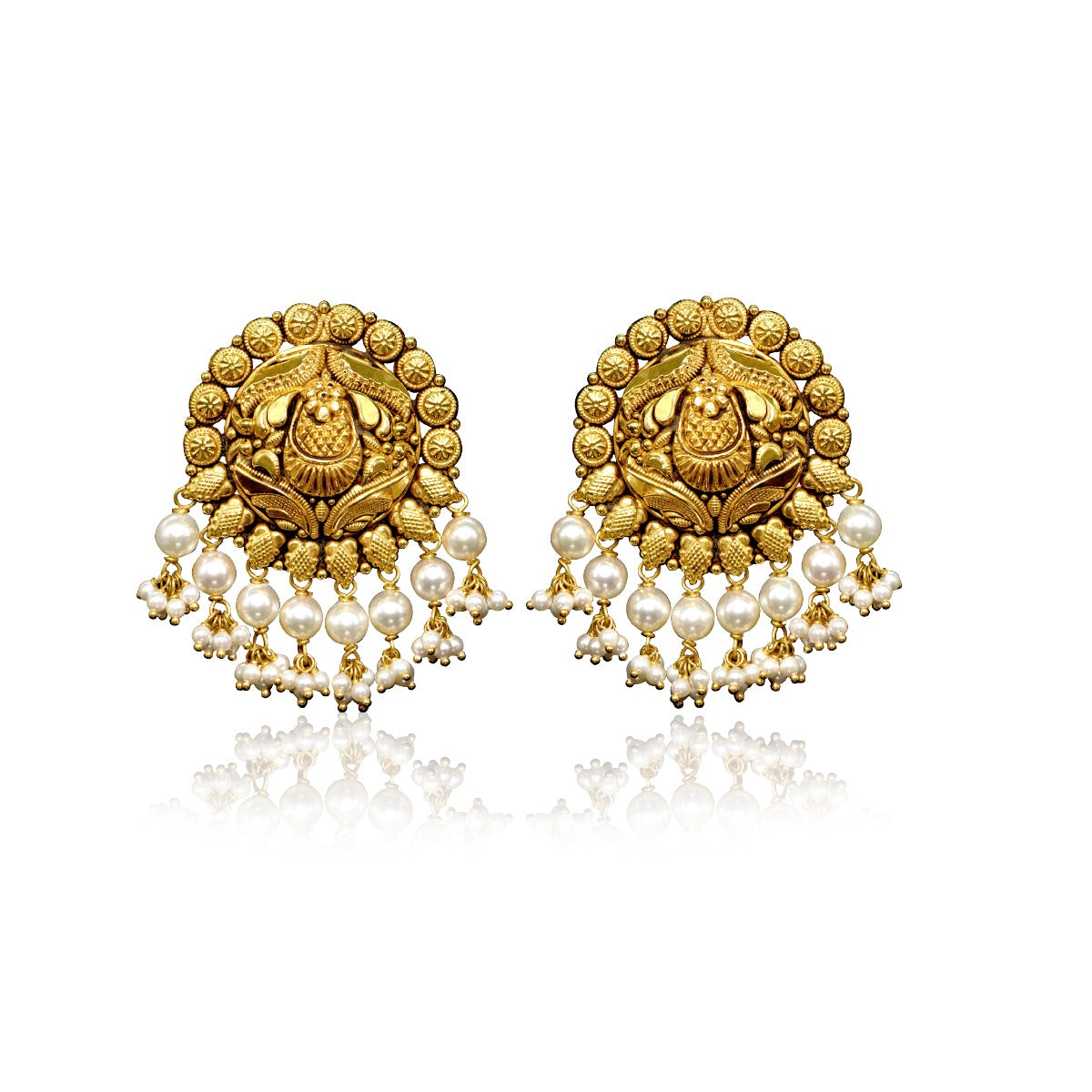 Traditional Gold Earrings