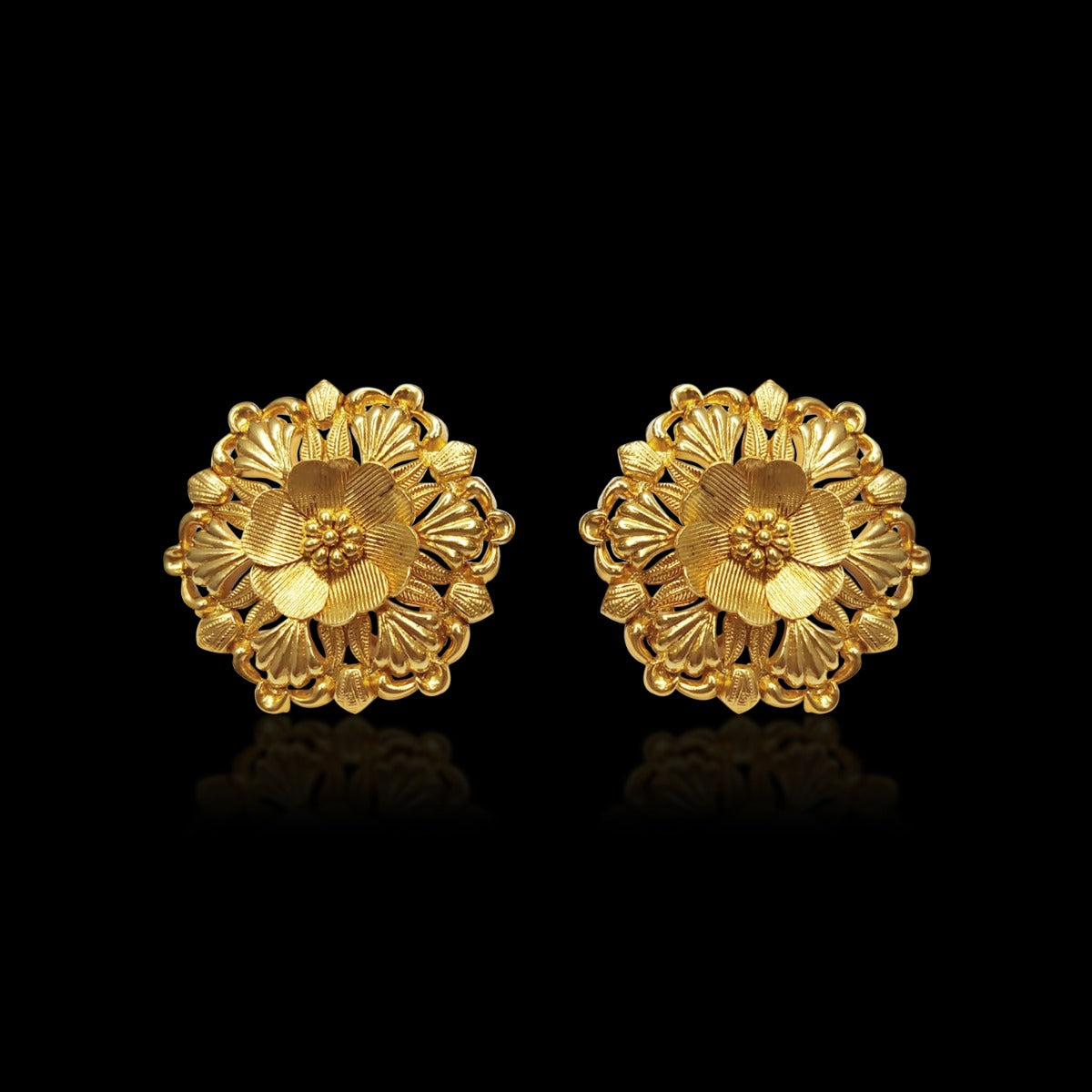 Golden Floret Choker Set