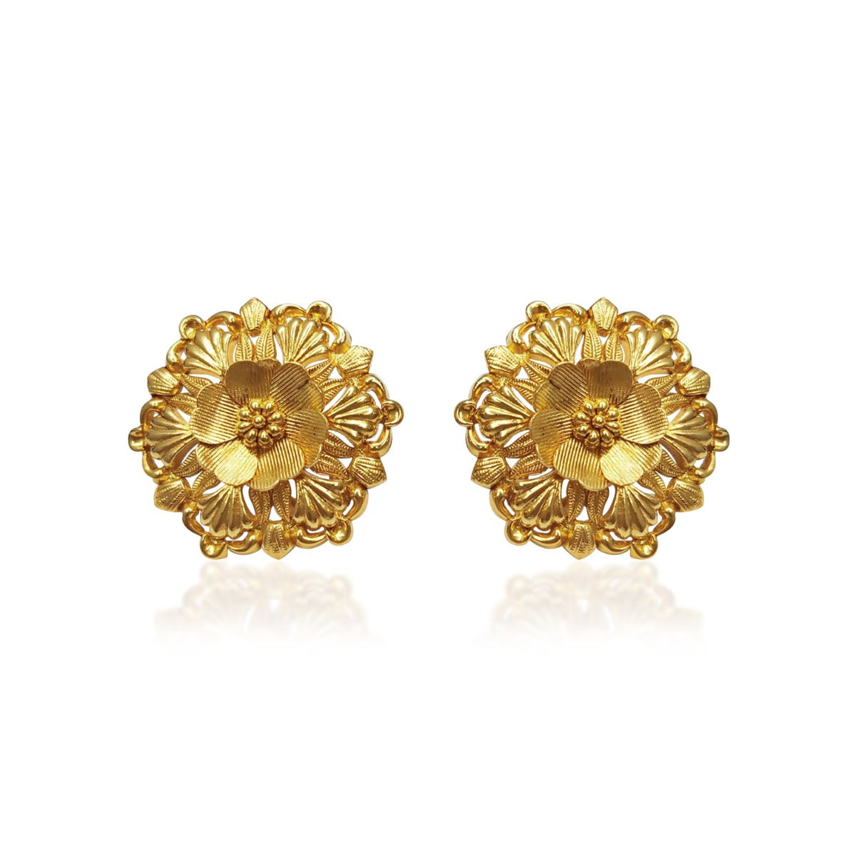Golden Floret Choker Set