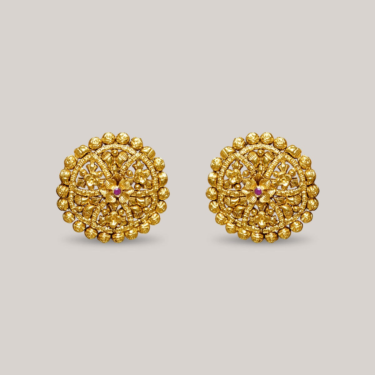 Tiny Tots Gold Earrings