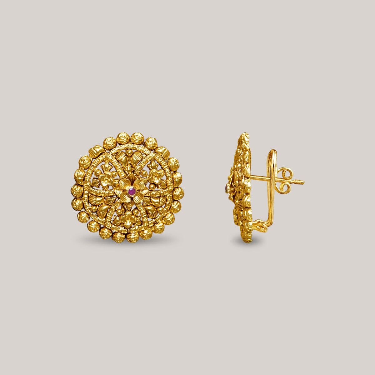 Tiny Tots Gold Earrings