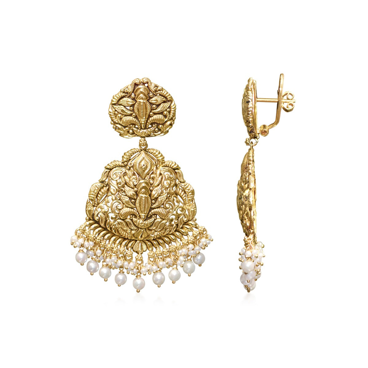 Deity Diva Gold Necklace Set