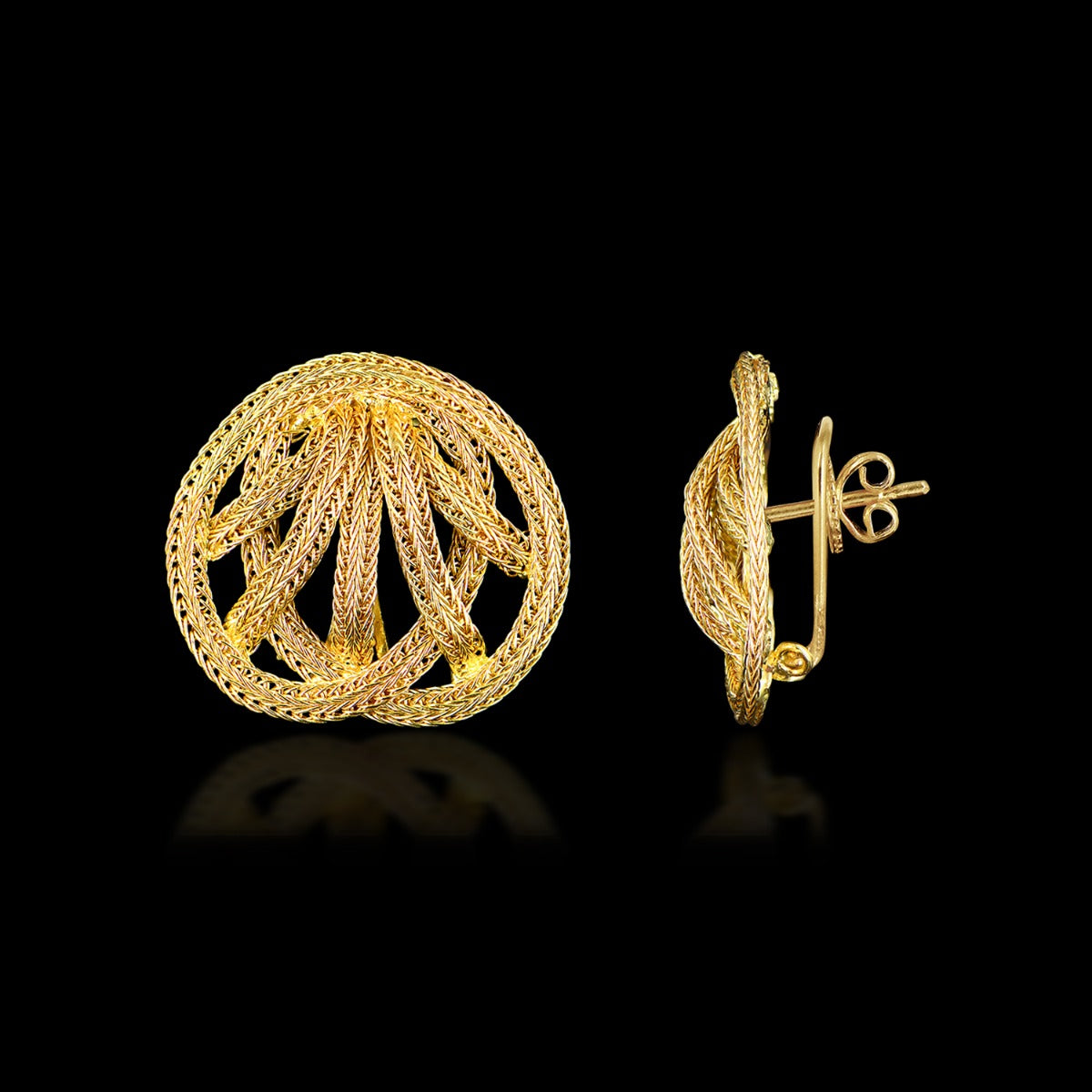 Loopy Troops Gold Necklace Set