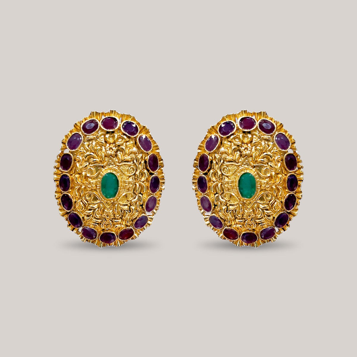 Nitya Virbrant Gold Earrings