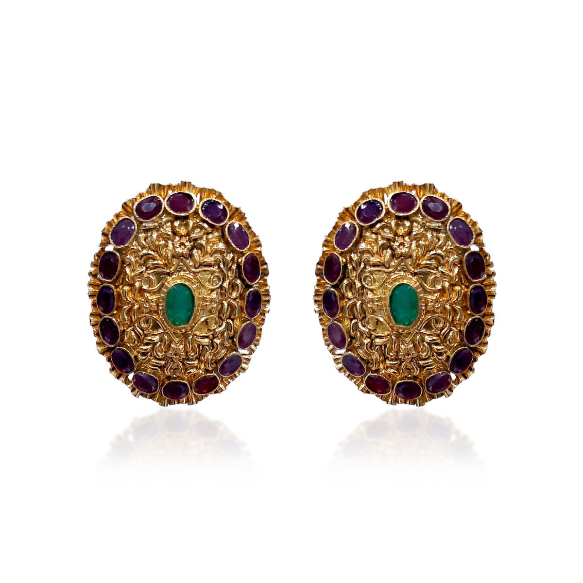 Nitya Virbrant Gold Earrings