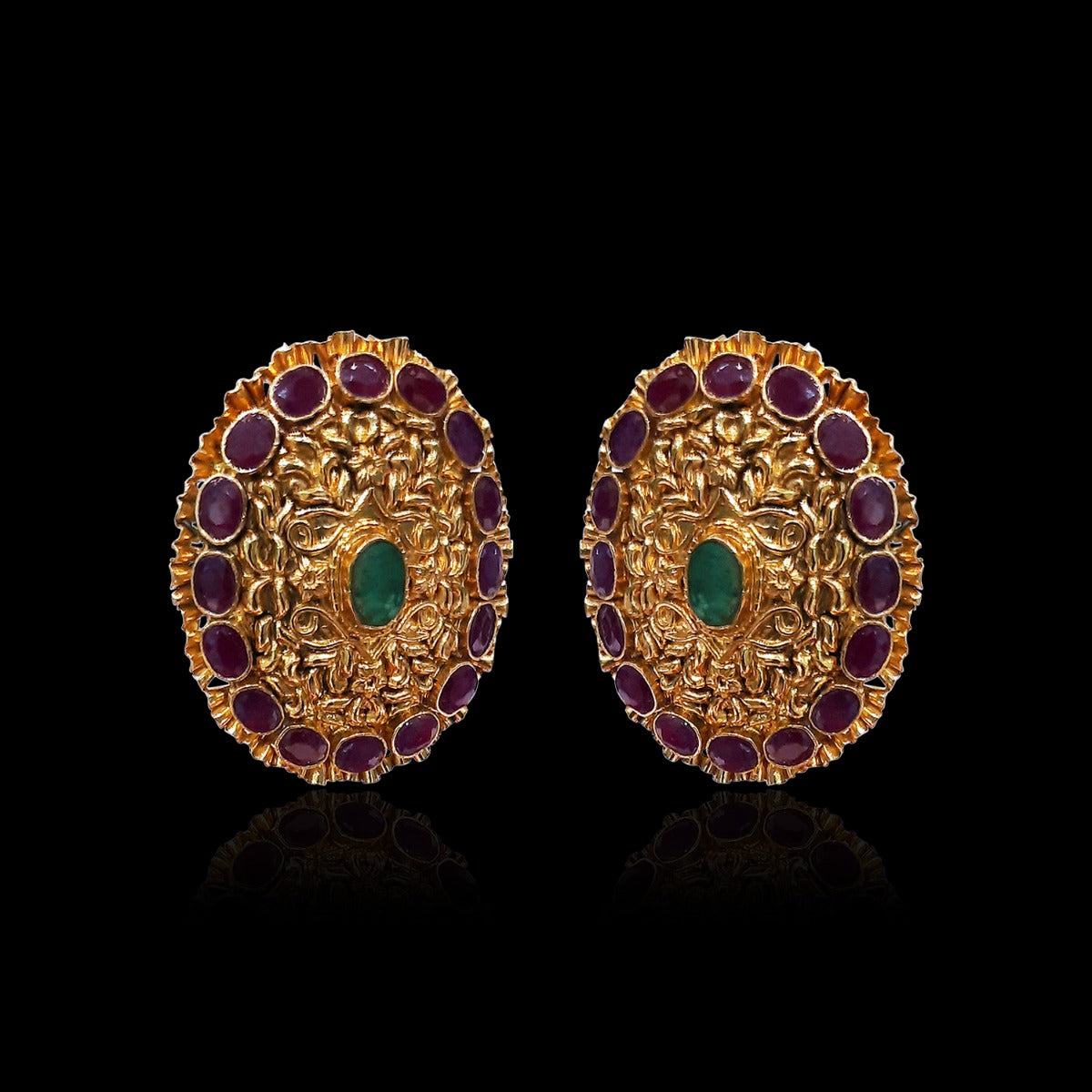 Nitya Virbrant Gold Earrings