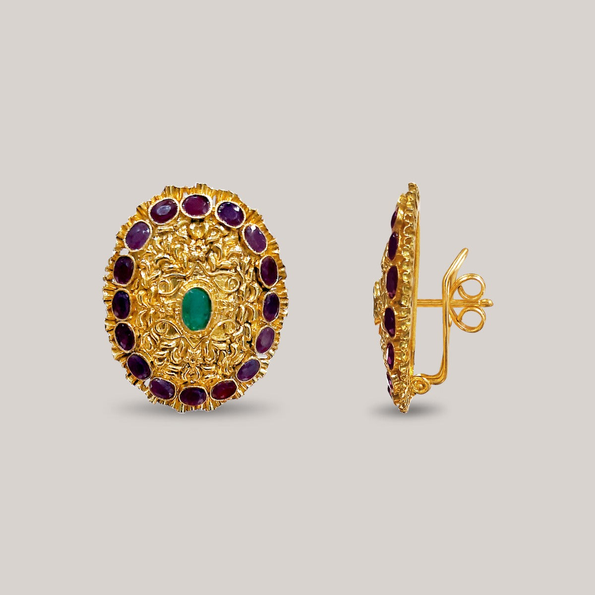 Nitya Virbrant Gold Earrings