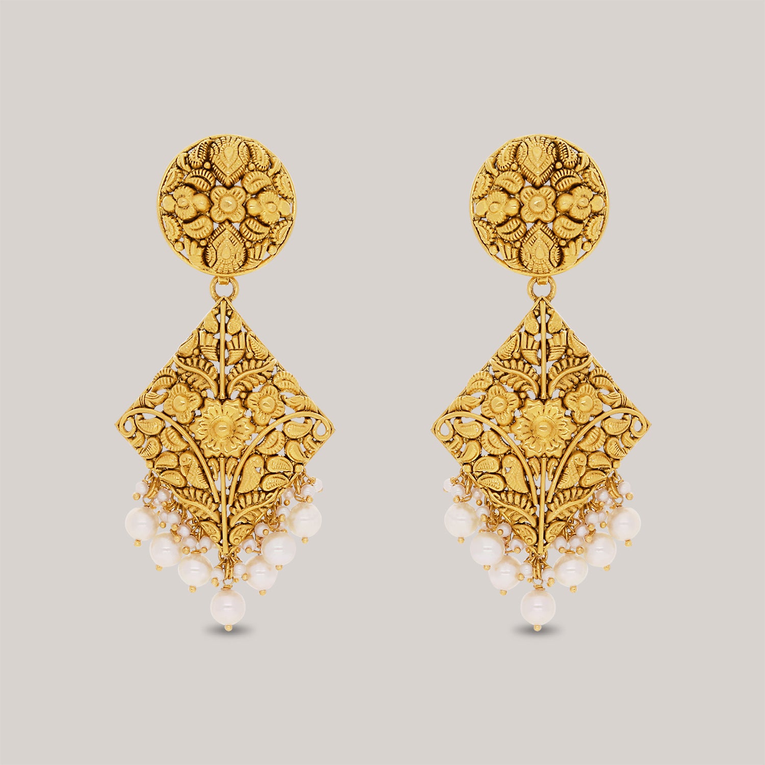 Aarin Gold Earrings