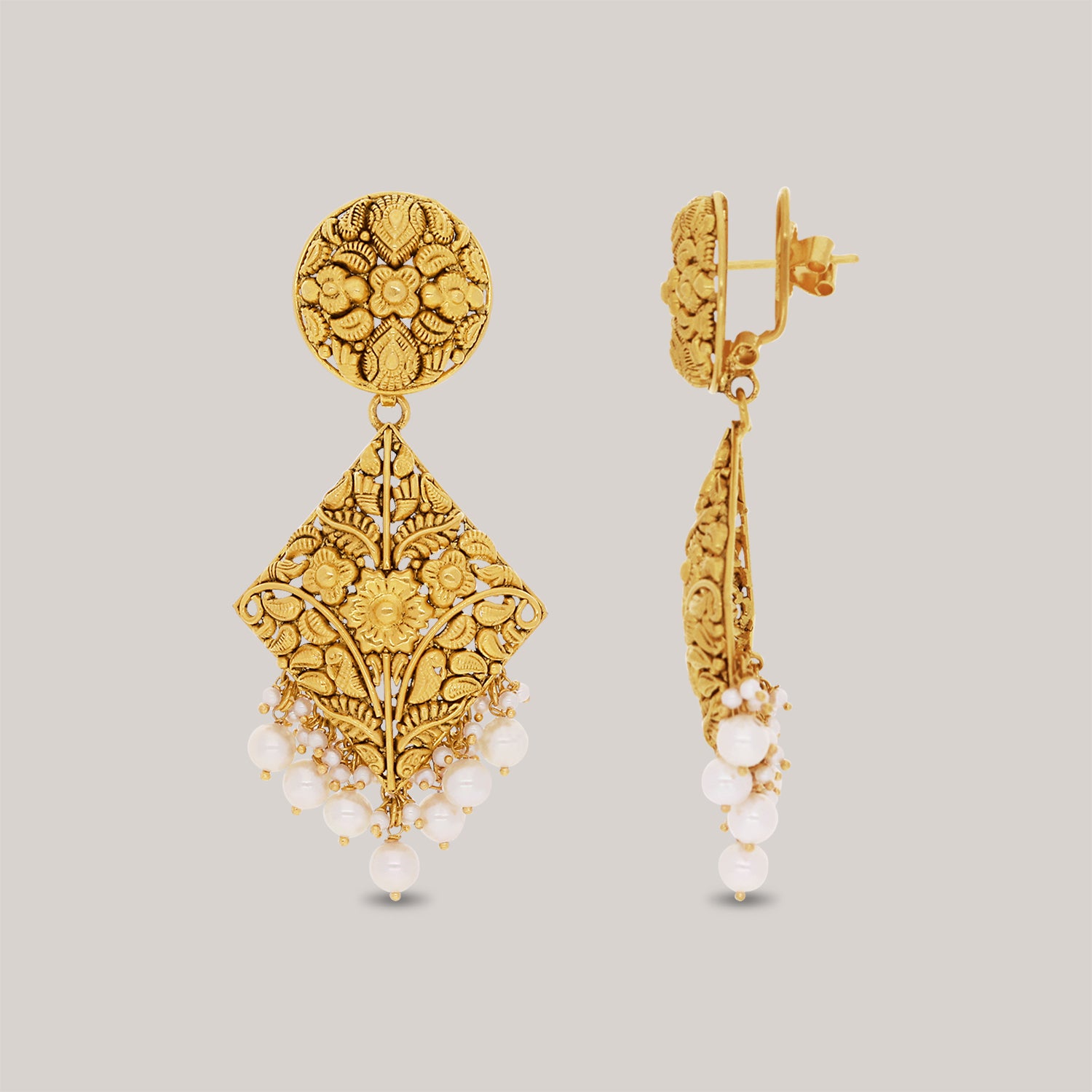 Aarin Gold Earrings