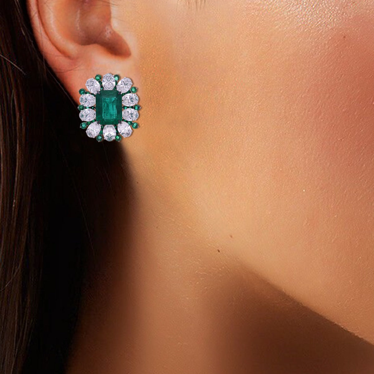 Diana Shine Diamond Earrings