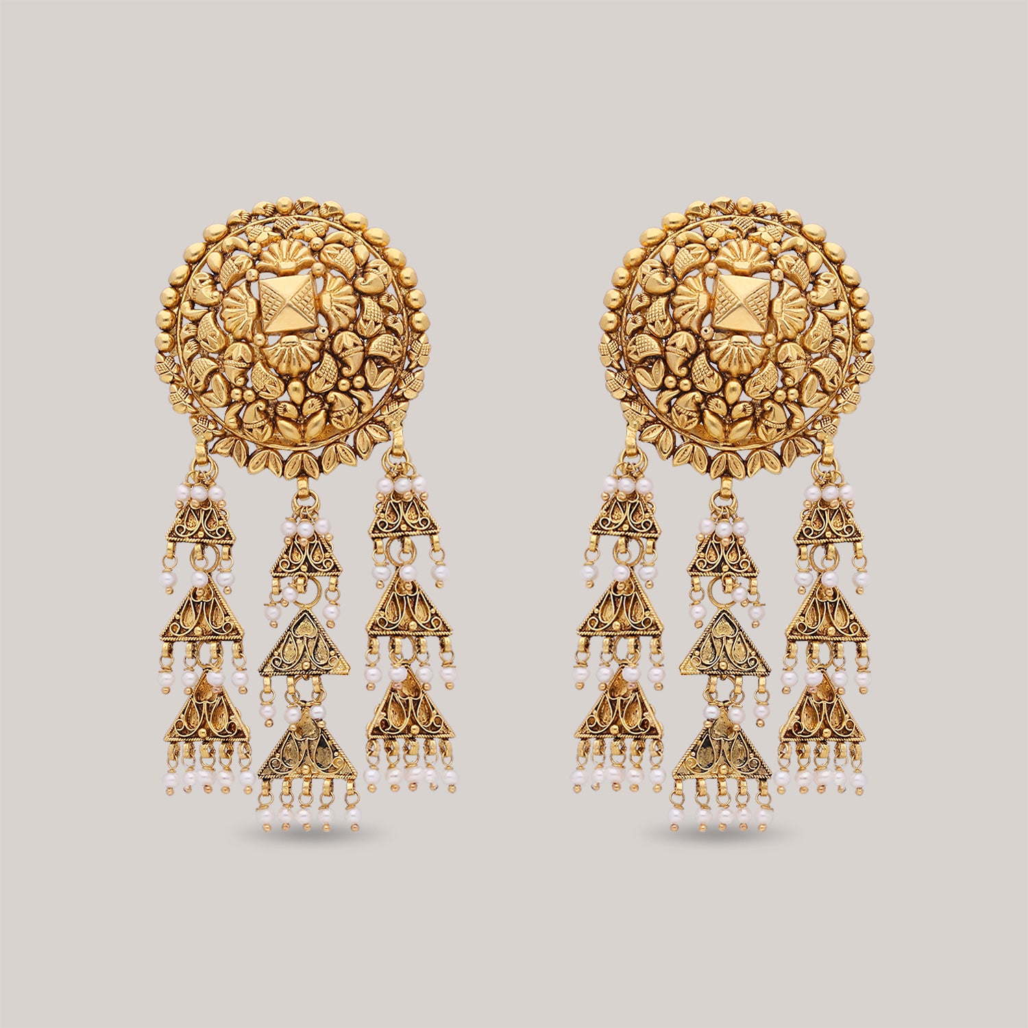 Mandisa Gold Earrings