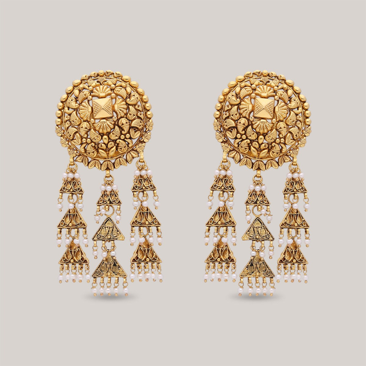 Aliyna Gold Necklace Set