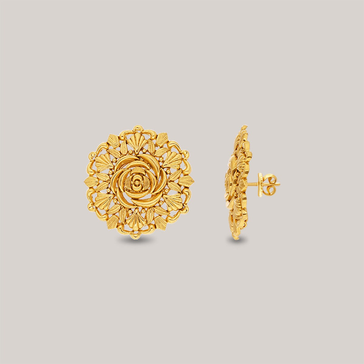 Eta Gold Earrings