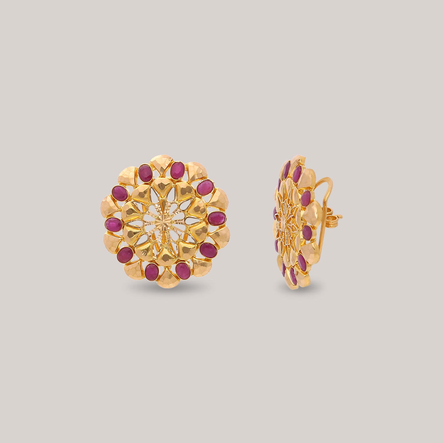 Aya Gold Earrings