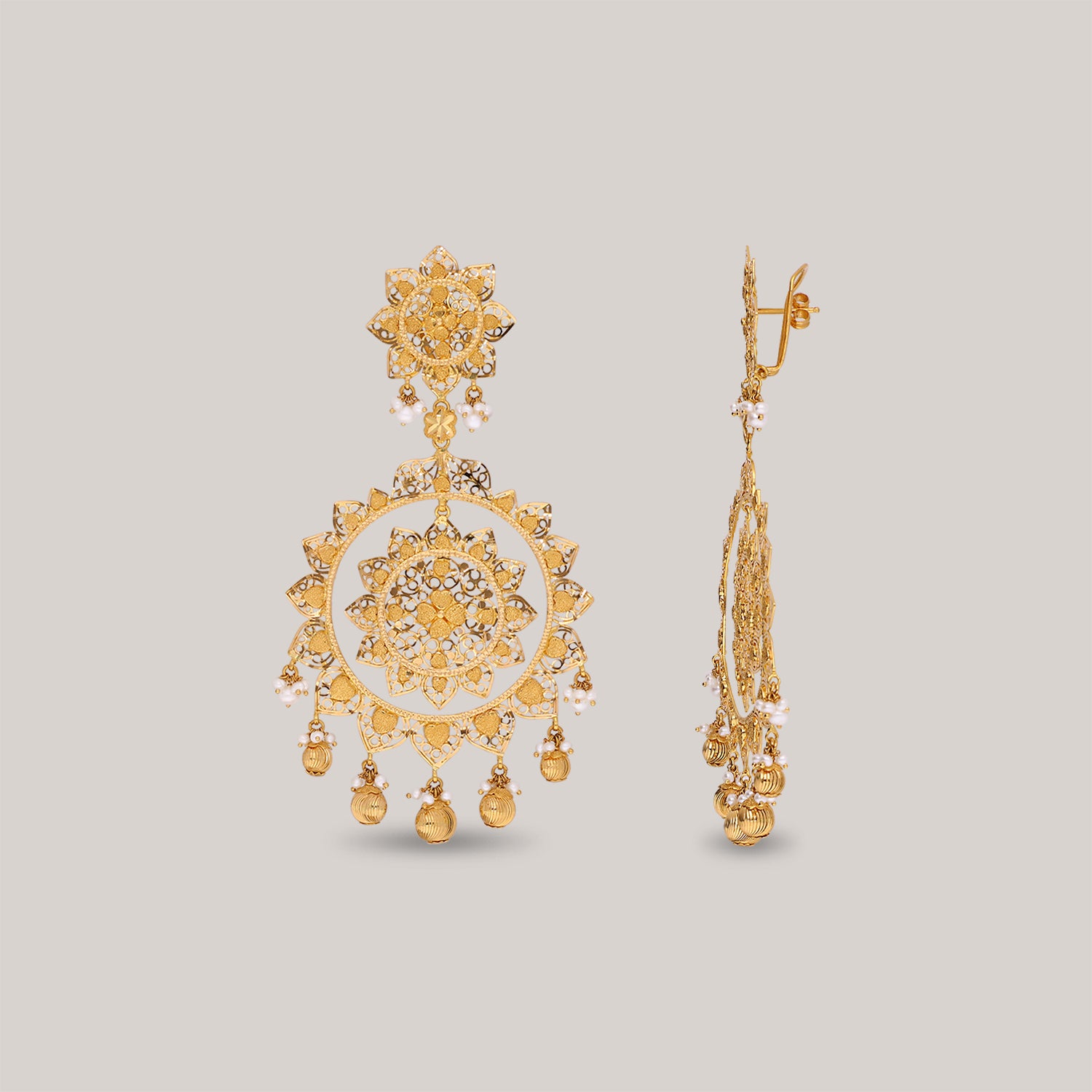 Akila Gold Earrings