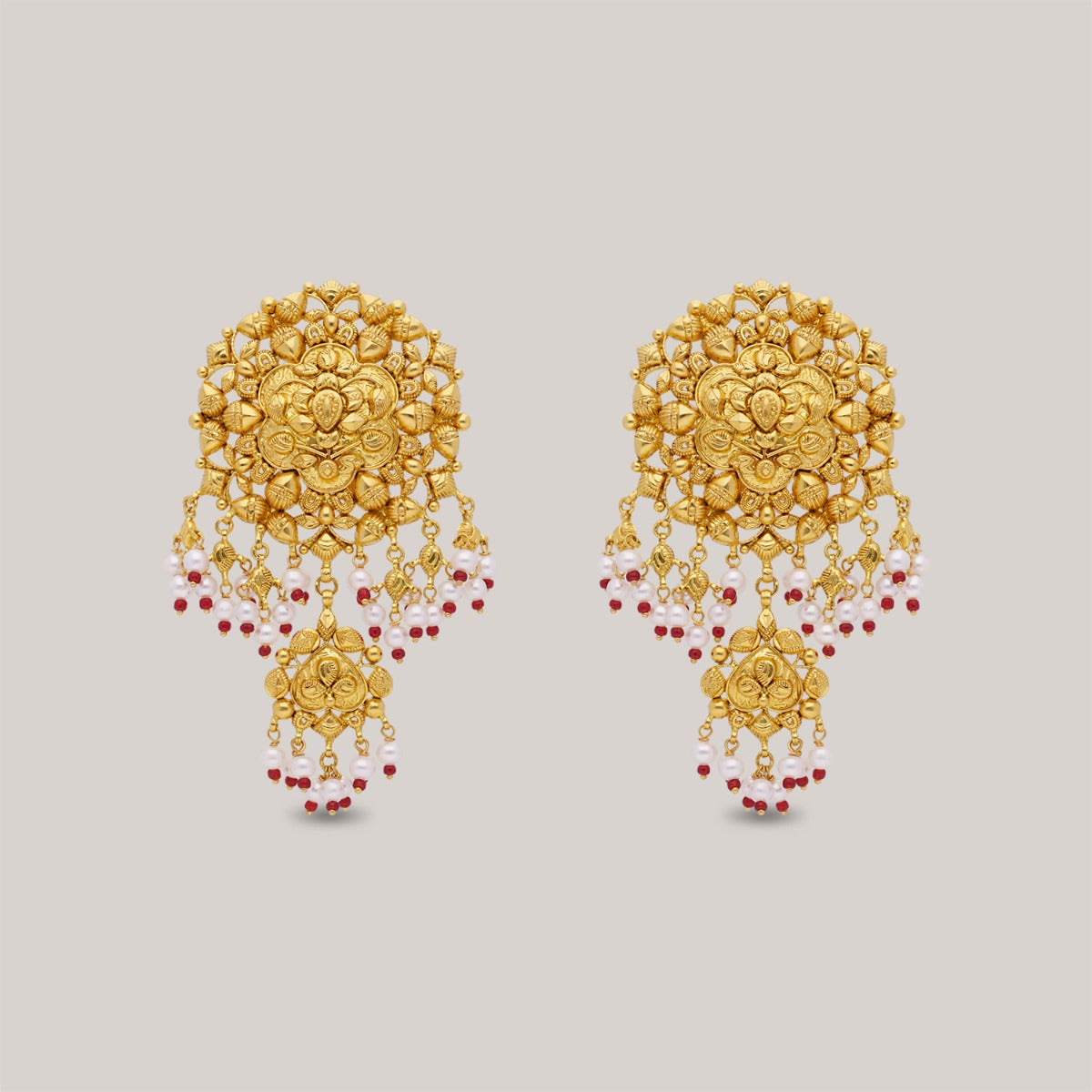 Indrani Gold Earrings