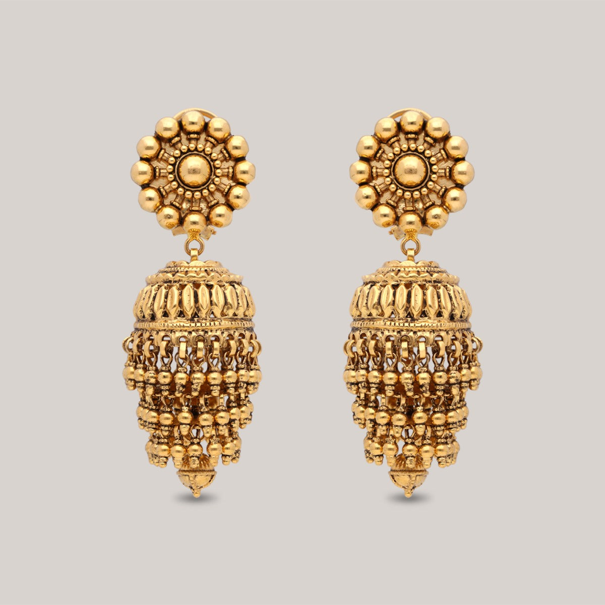 Flaavia Gold Jhumka