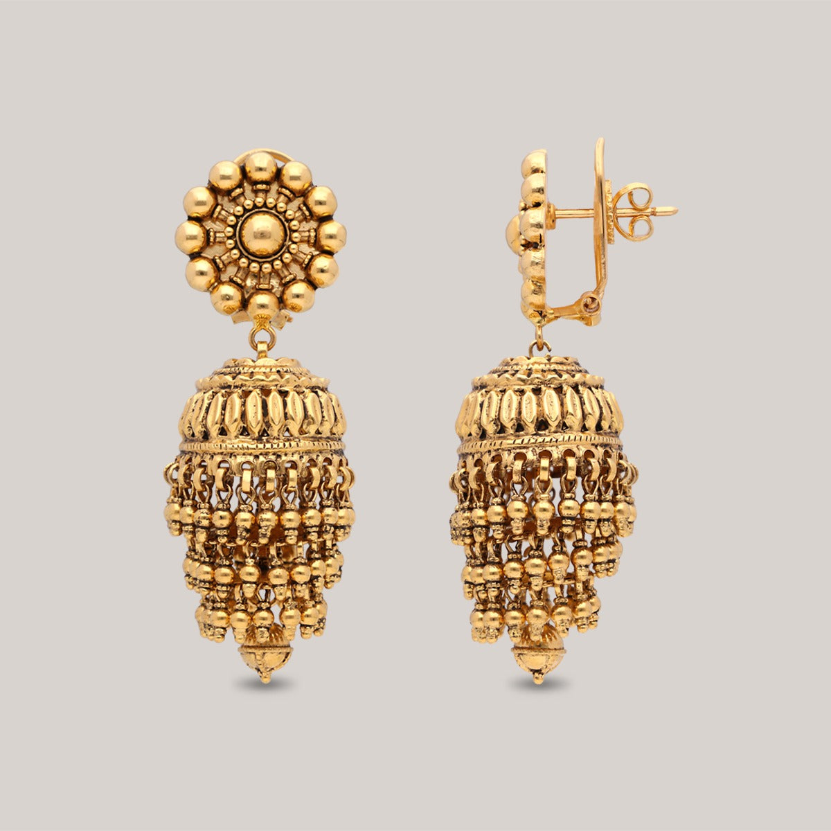 Flaavia Gold Jhumka