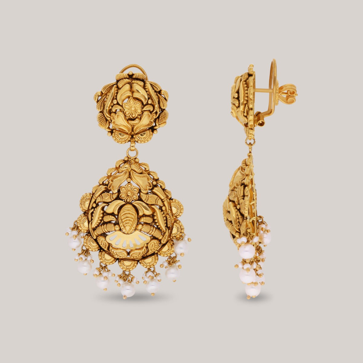 Leila Gold Earrings