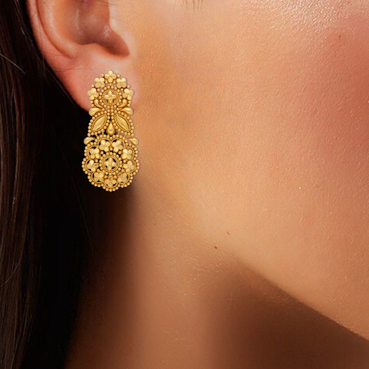 Indira Gold Earrings