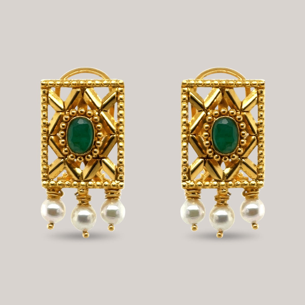 Halima Gold Necklace Set