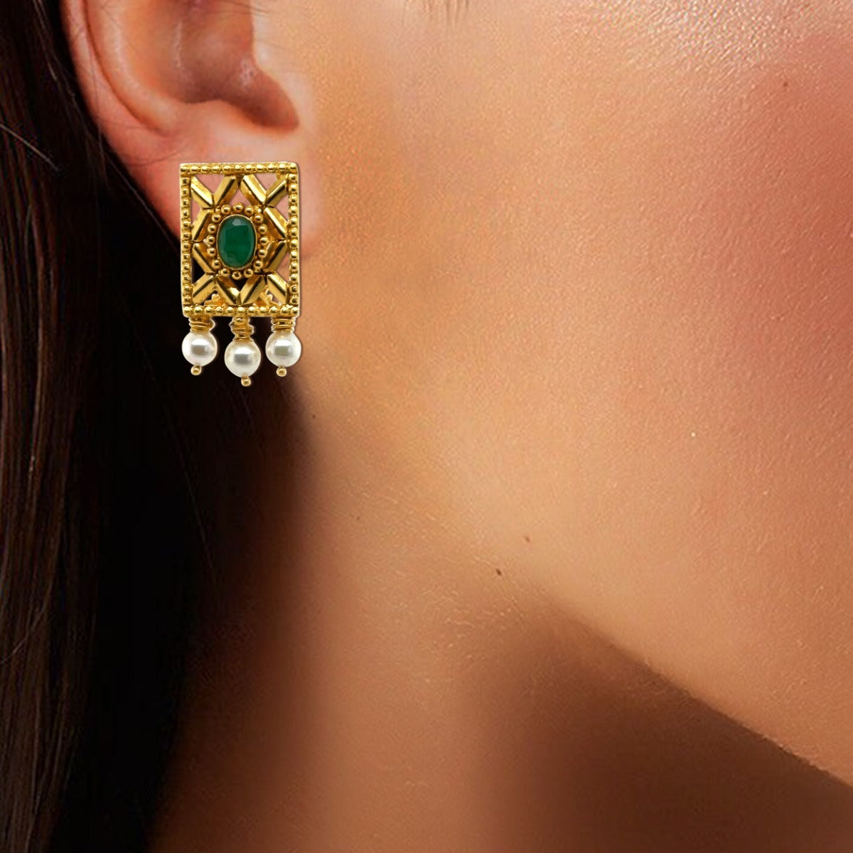 Halima Gold Necklace Set