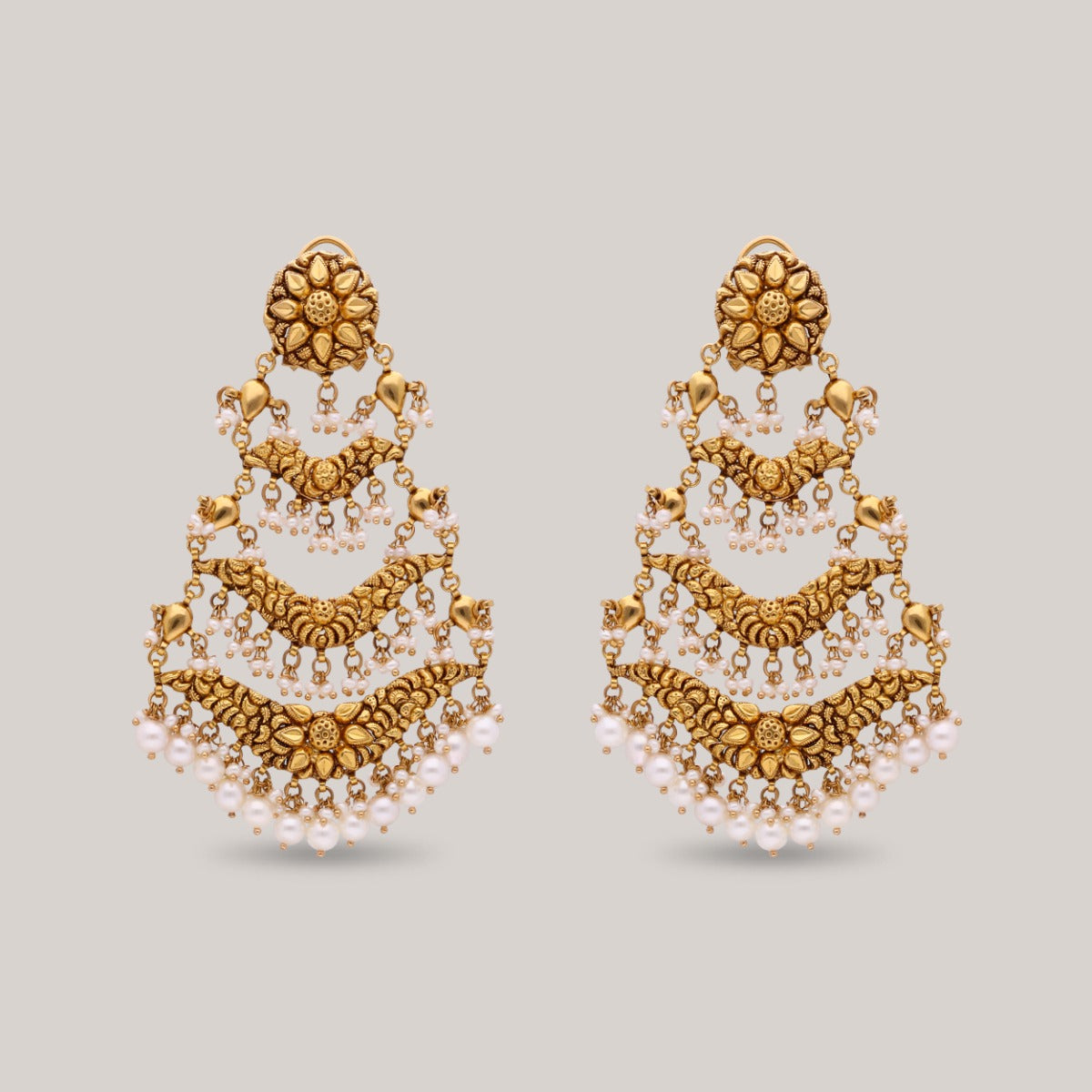 Gulika Gold Earrings