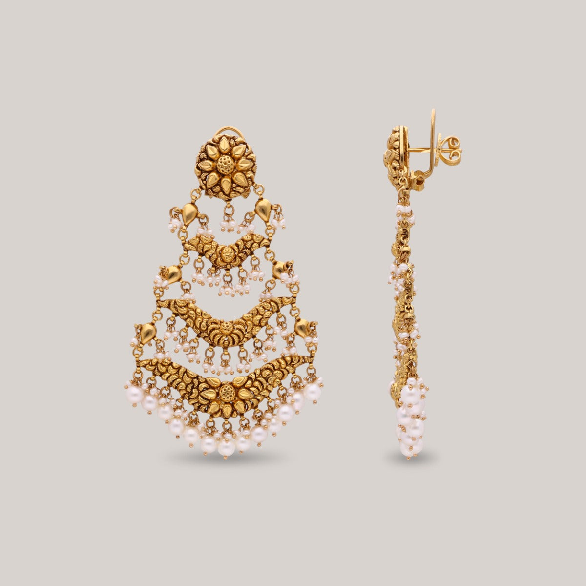 Gulika Gold Earrings