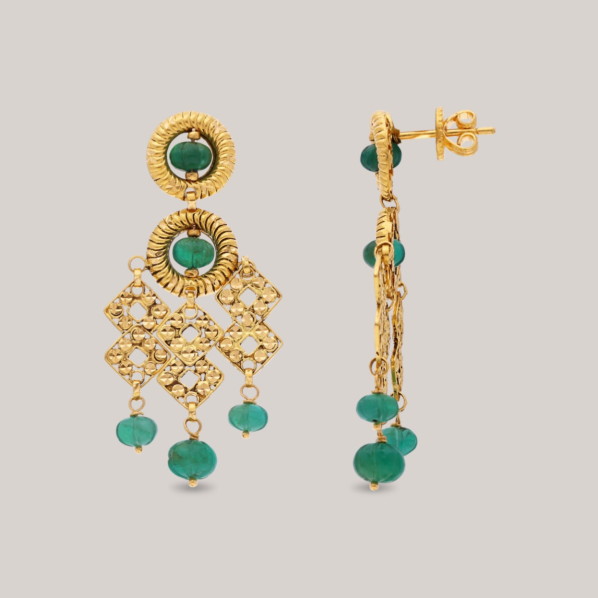 Xylia Gold Earrings