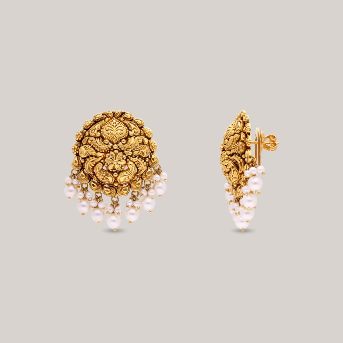 Aaheli Gold Earrings