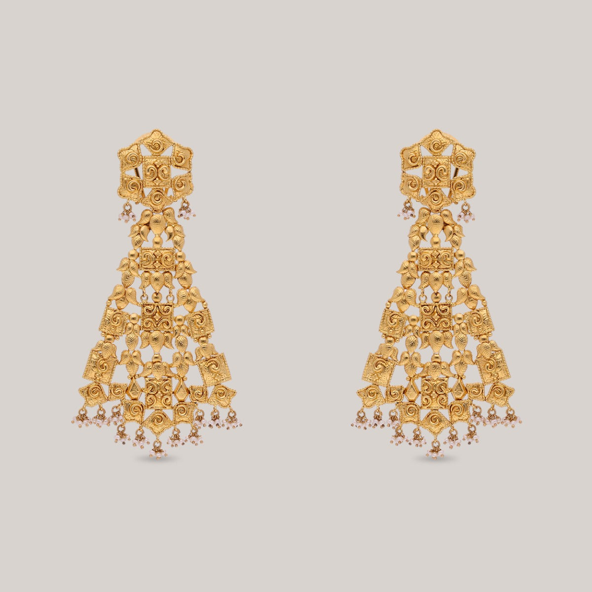Rachna Gold Earrings