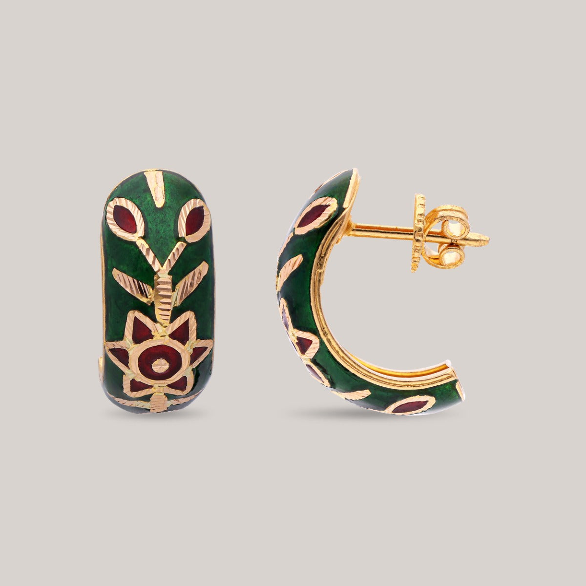 Adrija Gold Earrings