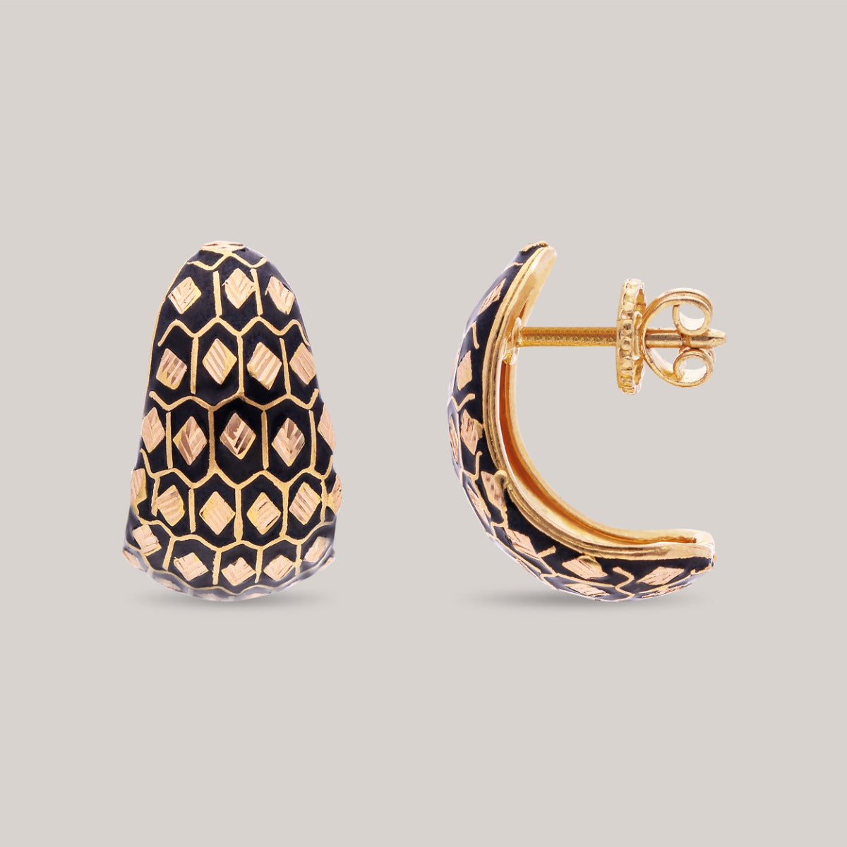Maheen Gold Earrings
